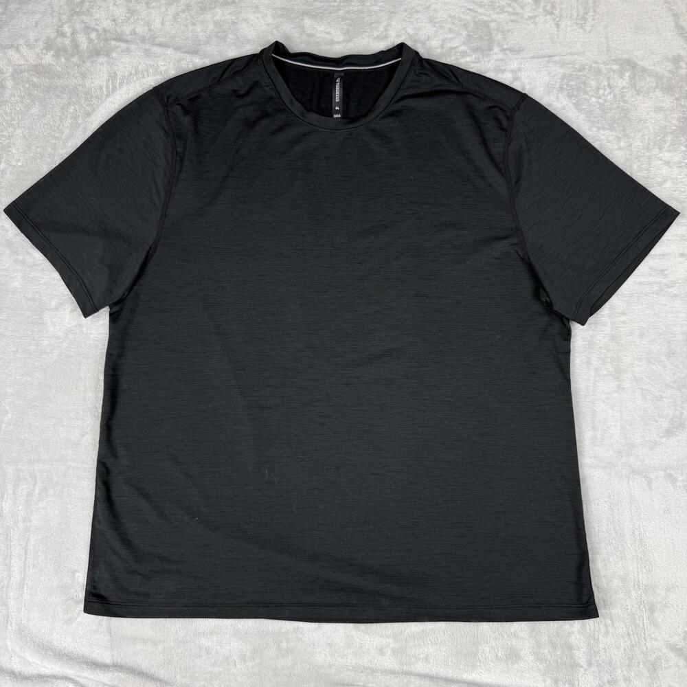 Ten Thousand The Versatile Shirt Mens Sz XL Black Athletic Mesh Performance Tee